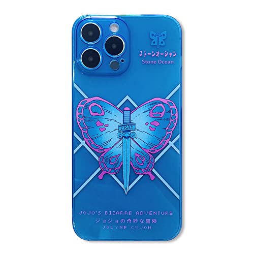 Lsgxx Jojo's Bizarre Adventure Case For Phone,Anime Iphone13 Case,Stone Ocean Tpu Silicone Soft Shell Smartphone Cover (A,Iphone 13) #TOP3