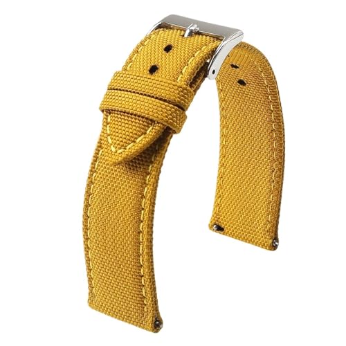 Correa de reloj Sailcloth de nailon 22mm 20mm de liberación rápida para hombre