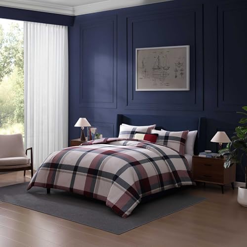 Tommy Hilfiger - King Duvet Cover Set with Matching Shams