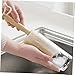 COOLHIYA 3Pcs Assorted Color Long Handle Cup Brushes Practical Mug Cleaning Brush with Hanging Design Safe for All Bottle Types Dirt Removal Reusable Kitchen Tools