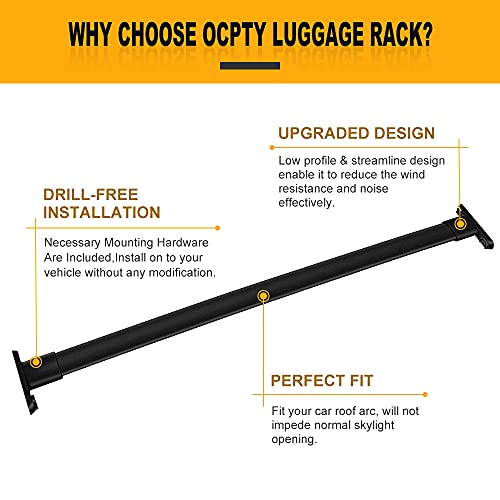 Ocpty Cross Bars Roof Rack Fit For Ford Explorer 2011-2015 Luggage Racks Rooftop Cargo Carrier Bag Luggage Kayak Canoe Bike Snowboard Skiboard #TOP2