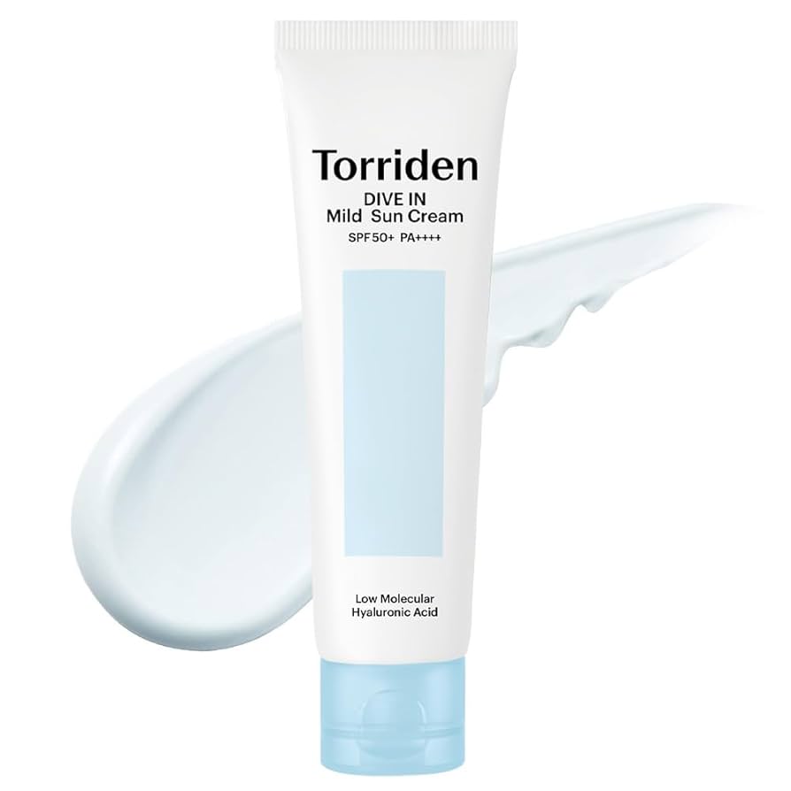 Torriden Mild Sun Cream 低刺激性 Torriden Dive In Mild Sun Cream SPF50 60ml (2.02floz) USA