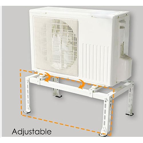 Support de sol climatiseur split réglable : protégez votre pompe à chaleur de l'eau - 3
