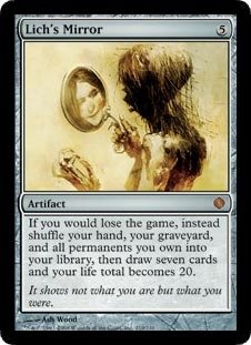 Magic The Gathering - Lich's Mirror - Shards of Alara