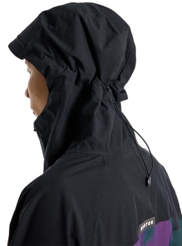 Image of Burton Men's Lodgepole 2L Jacket, True Black /Forest Chalk, XL
