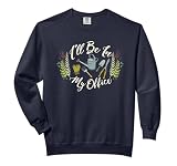 Fun Gardener Saying | Cute I'll Be In My Office Gardening Comfort Colors Adult Sweatshirt