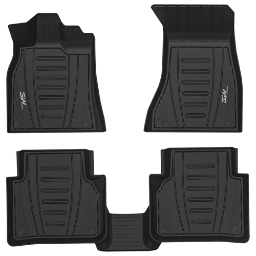 3W Tappetini Compatibile con AUDI Q5 SQ5 2018-2025 2026, Facili da pulire Tappetino Antiscivolo per Impermeabili a Copertura Completa Set Adatto a AUDI, Tappeti Auto su Misura in Thorex™