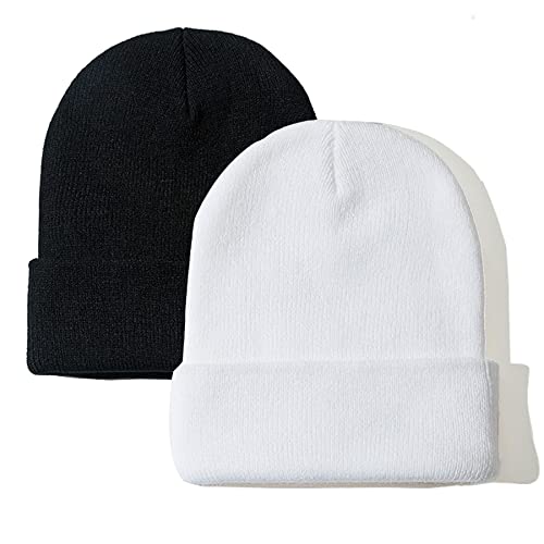 Image of NPJY Unisex Beanie for Men and Women Knit Hat Winter Beanies