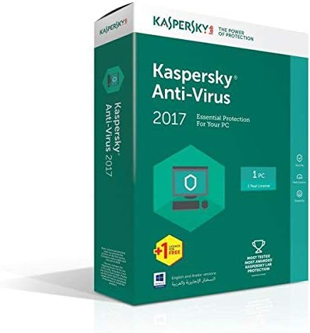 KasperskyAntivirus 2017 1 plus 1 User