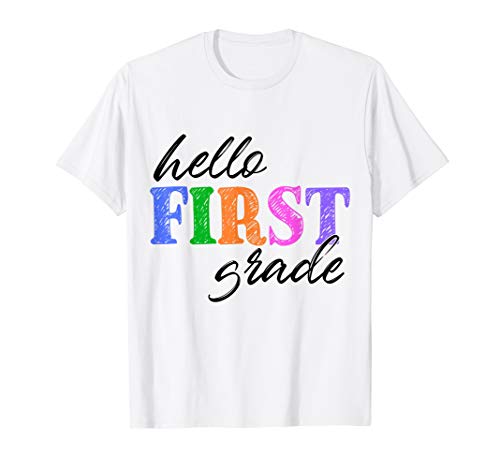 First Grade Shirt For Boys Girls Back To School 1st Grader T-Shirt