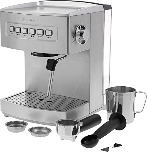 Cuisinart Espresso EM-200NP1 Programmable 15-Bar Maker, Stainless Steel - Image 5