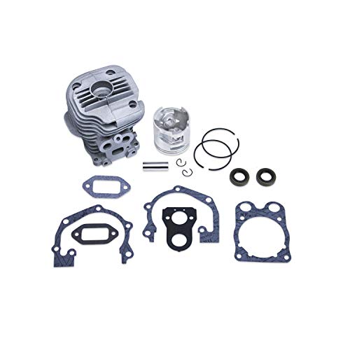 Everest Parts Supplies Cylinder Piston Kit & Gasket Kit Replacement for Husqvarna, Partner K750, K760 OEM 506 38 61-71