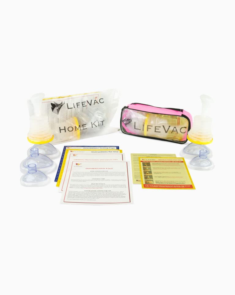 Buy LifeVac Choking Rescue Device Home Kit for Adult and Children First Aid Kit, Portable