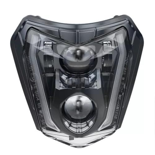 Phare LED pour moto DRL puissant feu principal e-geprüft pour KTM