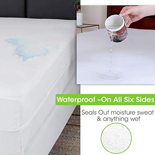 Guardmax RV Queen Mattress Protector Bedbug Proof Waterproof Encasement (RV Short Queen 60x75) - Thumbnail 4