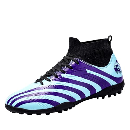 Men’s Durable Outdoor Soccer Cleats - Anti-Slip, Easy Clean, Breathable Football Shoes for Turf, Grass, Training