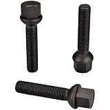 ✔ KOMPATIBEL MIT: Alufelgen Radbolzen von ✔ VW GOLF 5 6 7 8 POLO PASSAT JETTA TOURAN ✔ Audi A1 A2 A3 A4 A5 A6 A7 A8