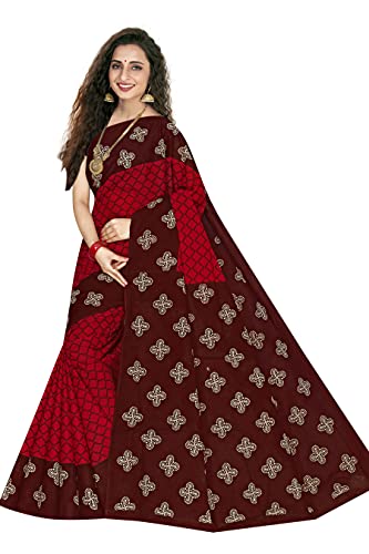 Image of TAMAIRA FASHION Mulmul Pure Cotton Saree For Woman |Office Wear Daily Wear Sarees For Women Without Blouse Piece(Available in 15 Colours)