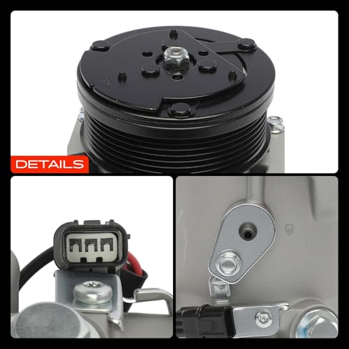 A-Premium Air Conditioner AC Compressor with Clutch Compatible with Honda Civic 2006-2011 2.0L & Acura CSX 2010-2011 by A-Premium - Used condition - Image 9