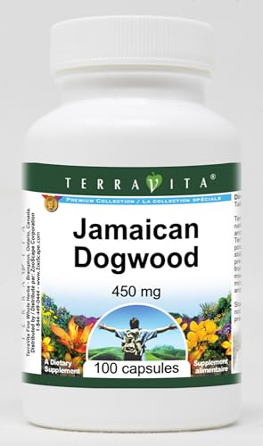 Jamaican Dogwood - 450 mg (100 Capsules, ZIN: 510721)