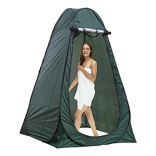 Tente de douche extérieure Teksome : abri de toilette portable pour camping et randonnée