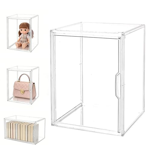 Cajas de zapatos transparentes con puerta