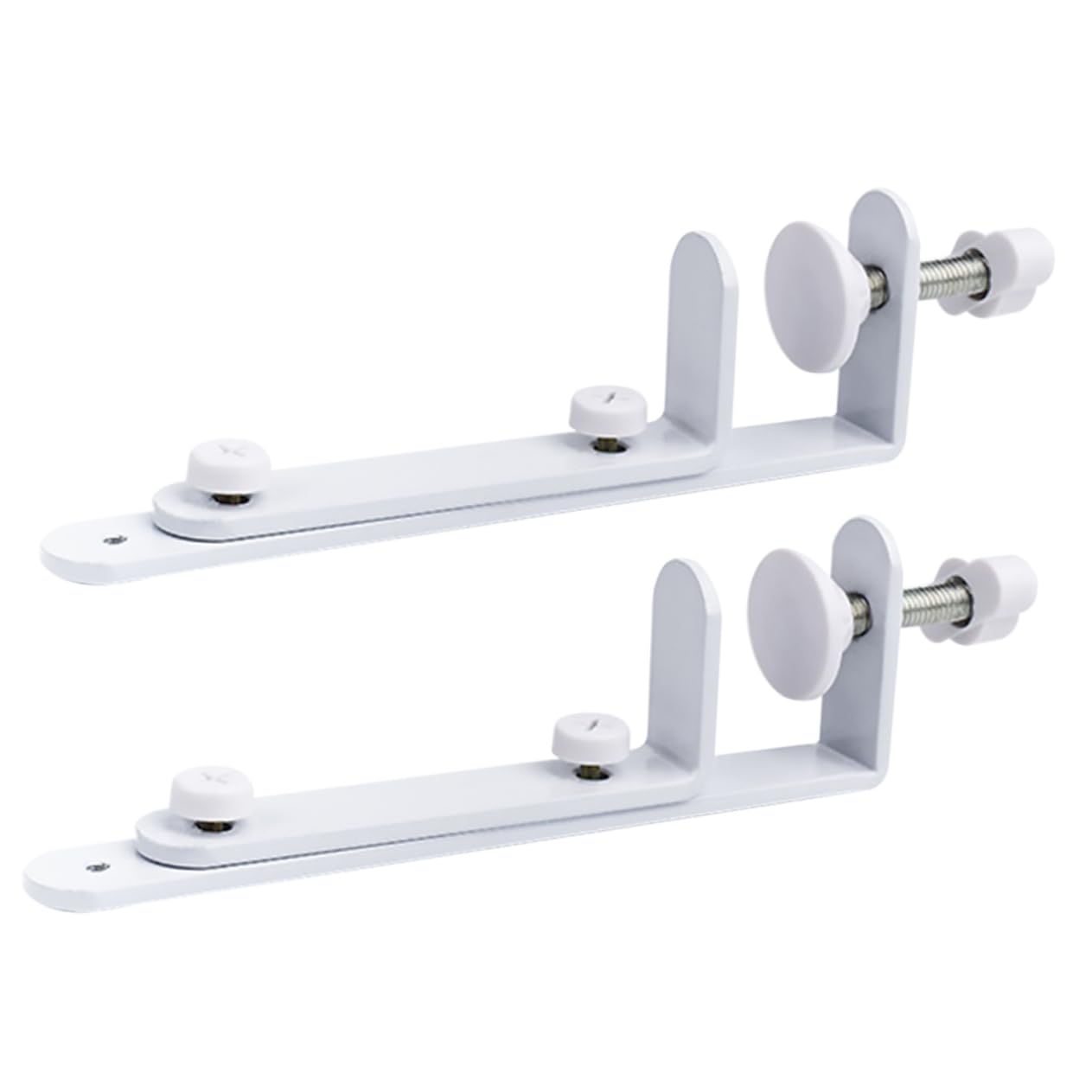 ARTIBETTER Desktop Peg Board Stand 2pcs Fixing Iron Racks Metal Painted Nail Flexible Sturdy Home/Bathroom Use