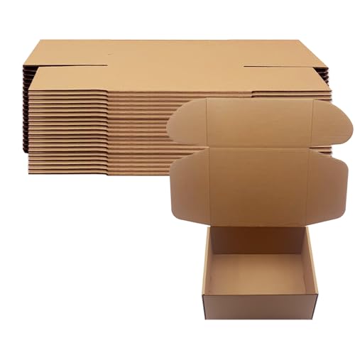 Cajas de envío de 9 x 7 x 4 pulgadas en paquete de 25 unidades de cartón corrugado 2