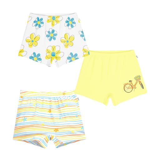 Image of YouGotPlanB Cotton Boxers for Girls | Ages 2-16 Years | Relaxed Fit | Gentle Elastic Waistbands | Breathable & Tagless