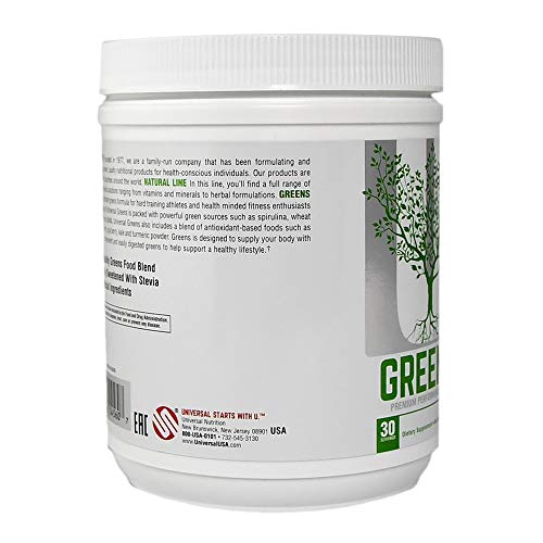 Universal-Nutrition-Greens-Powder-Acai-BerryKaletuermic-300-Gram