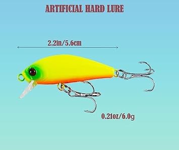 3D Eyes Artificial Crankbait Fishing Lures Kit Jerkbaits for Bass Lures