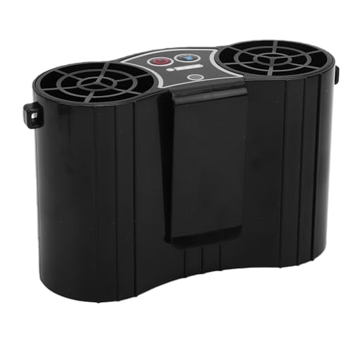Ventilador de cintura portátil contra el calor con doble salida 4
