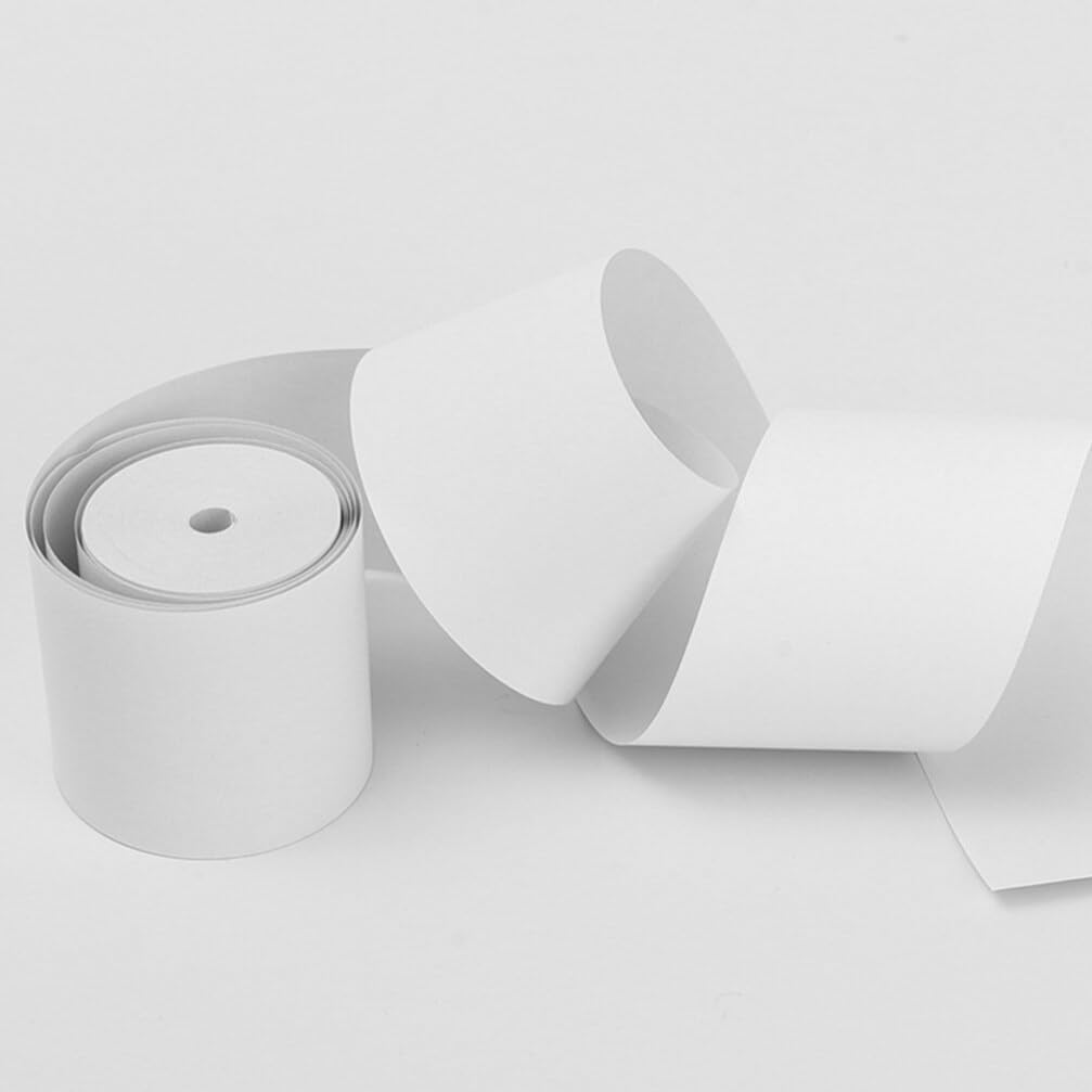 Rollo de Papel Térmico Blanco 25 Rollos para Recibos Impresora
