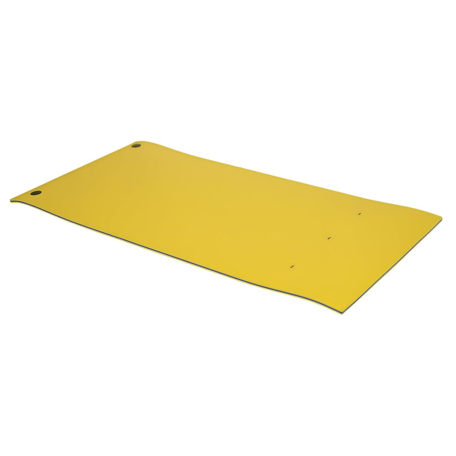 Flotador Enrollable para Piscina, Colchonetas de Piscina Flotantes, Colchoneta Flotante para Agua, Espuma XPE de 3 Capas Duradera Muelle Flotante Portátil,3.5m×0.9m×3.3cm