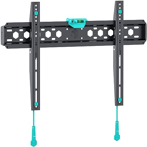 ONKRON Fixed TV Wall Bracket for 43-85 Inch Screen up to 68,2 kg, Slim Mount for Television VESA 75x75-600x400 mm