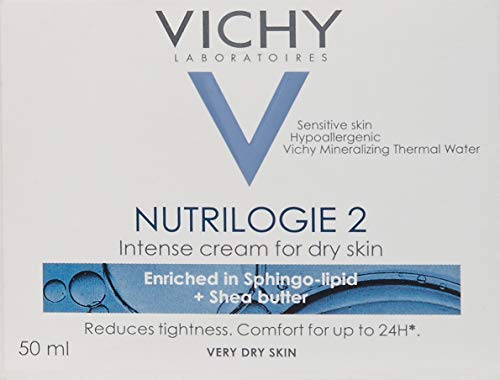 Vichy Nutrilogie 2 Crema Hidratante Facial para Pieles Secas - 50 ml - Imagen 3
