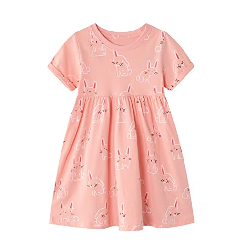 Robe d'été pour filles anti-transpiration en jupe manches courtes
