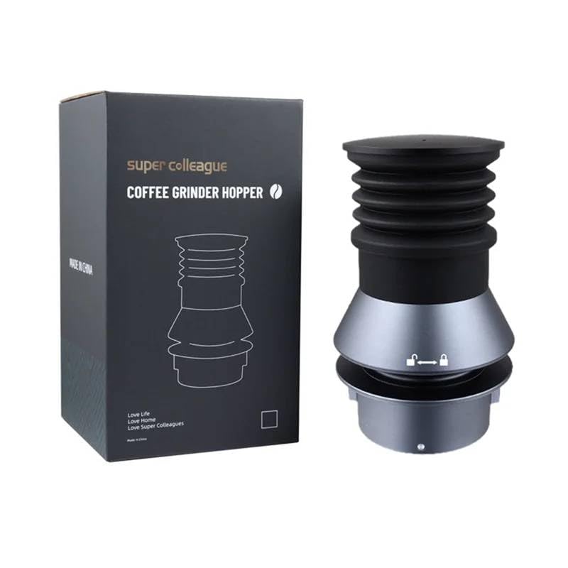 Image of Mann Mart‚Effortless Coffee Grinder Cleaning: Hopper & Bean Bin Cleaning Tool for Breville Espresso Machines ‚ Deep Clean, Press & Blow Action