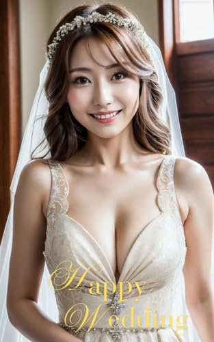 【AI美女写真集】花嫁のほほ笑み