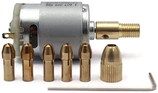 AQBP S P 12V Drill & Drill Set Mini DIY Brass Electric Drill Chucks Drill Bits Motor Rotary Tool for Drilling Application (2.5mm) (B0D9WN778P) Amazon Price History, Amazon Price Tracker