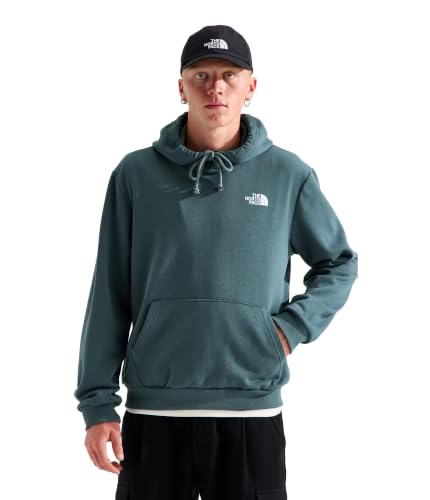 Image of THE NORTH FACE Men's Evolution Box NSE Hoodie | Sweatshirt With 2 Piece Hood, Adjustable Drawcord, Kangaroo Hand Pocket
