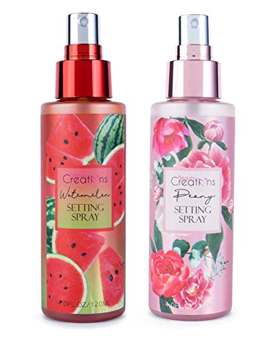 2 Pc Set Watermelon and Peony Make up Setting Spray