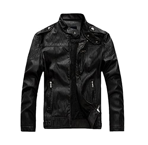 Veste de moto en cuir homme idéale pour vos road-trips urbains