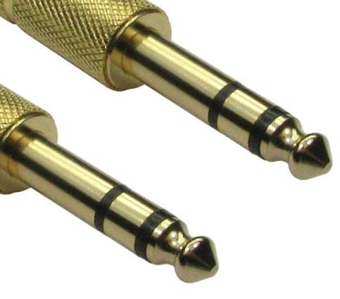 World of Data 3m 6.35mm Audio Cable - 1/4 inch Male to Male Copper Core Gold Plated Stereo Balanced TRS 2 PACK - Image 3