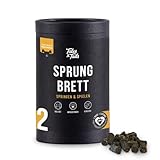 Tales & Tails Sprungbrett Funktionaler Snack für Hunde, MSM, Grünlippmuschelpulver, Kollagen, Allergiker geeignet, Getreidefrei - 1 Dose 325g
