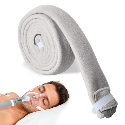 FooYee CPAP Housse de Tuyau, 1.8 m Long Gaine Protectrice et Isolante pour Tuyaux, Anti-Condensation, Anti-Poussière, Fermeture Éclair, Réutilisable