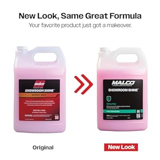 Malco Showroom Shine Spray Car Wax and Instant Detailer - Best Car Wax Spray for Professional Finish/Easy to Use Instant Detailer/Cleans and Waxes Painted Surfaces, Metal and Glass (110401)