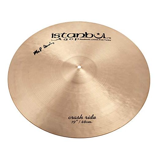 Istanbul Agop Signature Series Mel Louis Crash Ride Cymbal, 19 Inch