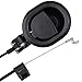 ICYANG Universal Oval Black Plastic Sofa Chair Recliner Release Pull Handle, Exposed Cable Length 4.75", Total Length is Medium at 31", fits Ashley and Major Recliner Brands Sofa