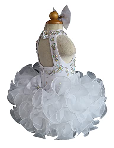 Jenniferwu Infant Toddler Baby Newborn Little Girl's Pageant Party Birthday Dress3